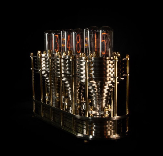 Image 1 of Nixie Klok Lim.Ed. 2/10 "Tijdbasis".