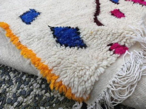 Image 1 of Handgeknoopt Berber tapijt wol 251x145cm