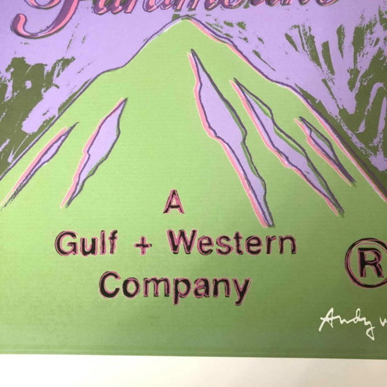1990s After Andy Warhol "Paramount Classic" Lithograph – Lithographs & prints, Paper (photo 4 of 11)