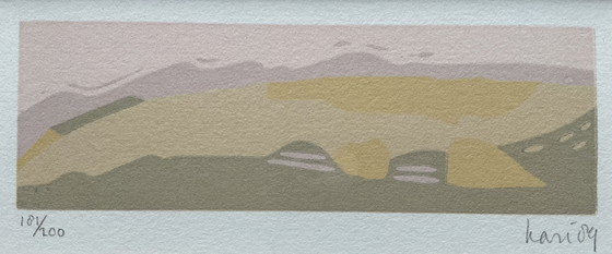 Harr Scheffer - Linogravure Ronkenstein (2009) – Lithographies et sérigraphies, Glass, Paper (photo 4 of 7)