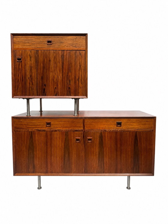 Image 1 of Vintage Danish Sideboard, Palissander Brouer Möbelfabrik 1970s