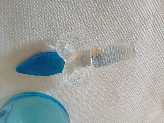 Image 1 of Vintage Murano Glass Bottle by Salviati Venini Group - Signed