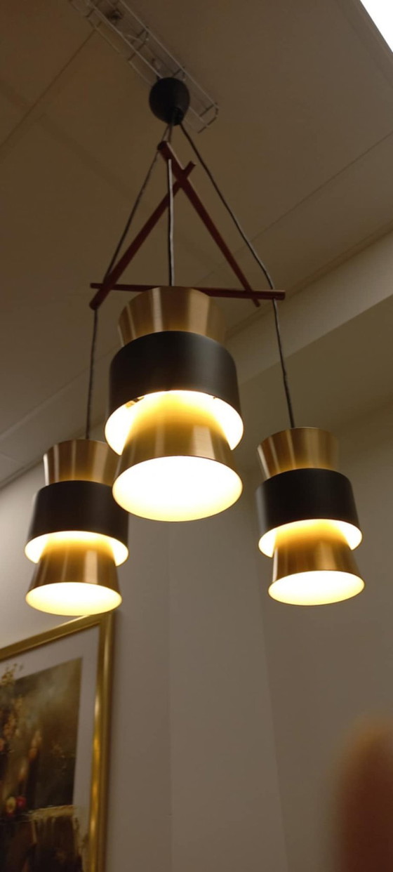Image 1 of Vintage Danish Fog & Morup Pendant Light