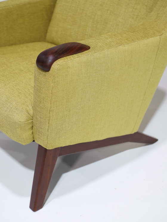 Image 1 of Poltrona vintage danese in teak gialla