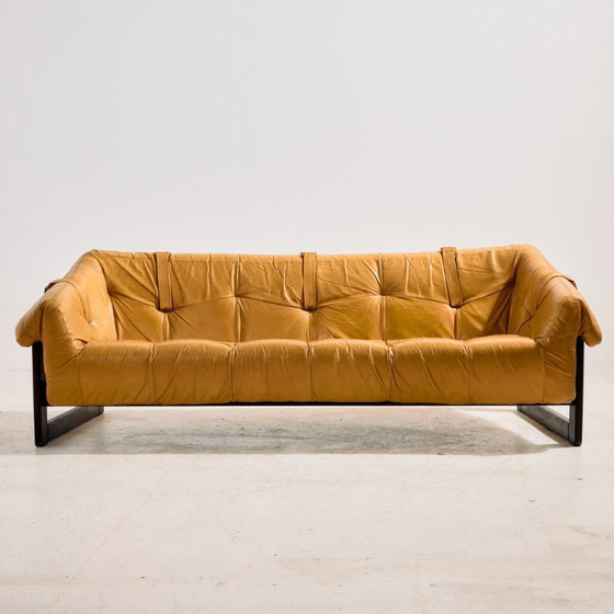 Image 1 of MK11777 MP-091 leren sofaset van Percival Lafer, set van 6