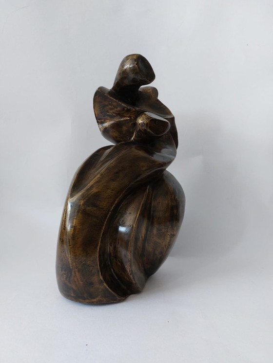Image 1 of scultura astratta in legno