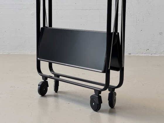 Vintage Leifheit Side-Car Serving Trolley – Magazine rack, Metal (photo 6 of 18)