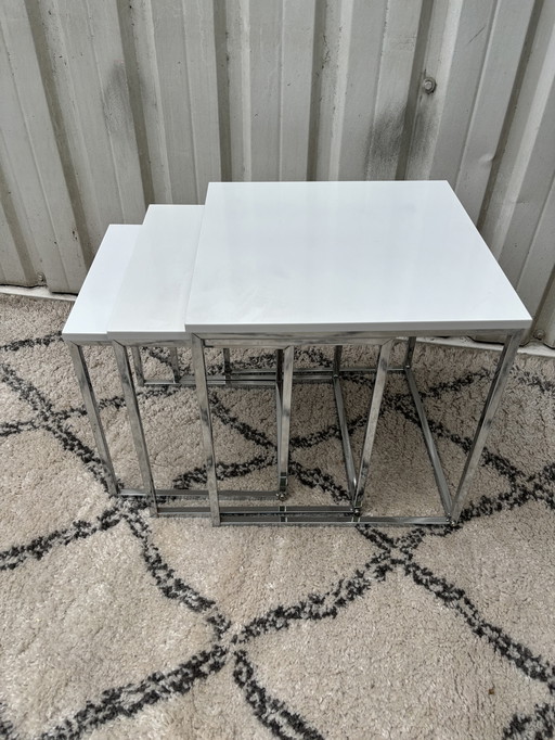 Tables d'appoint vintage des années 1970