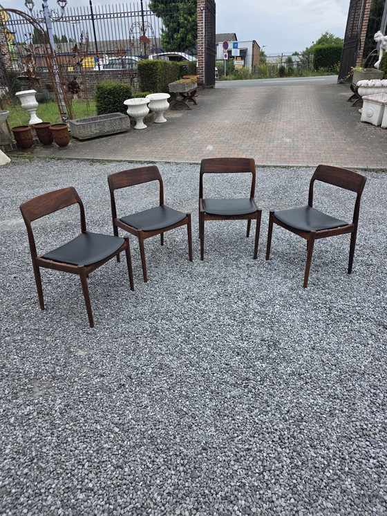 Image 1 of 4 Skandinavische Stühle von Scantic Møbelværk Dänisches Design 60er Jahre