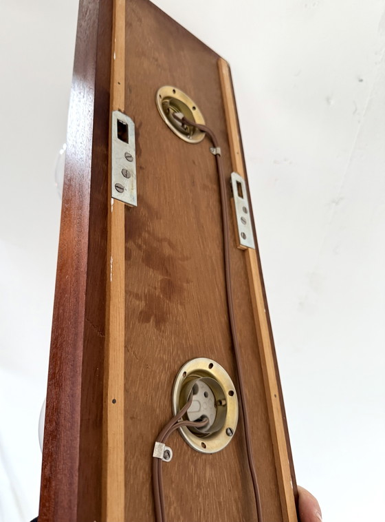 Image 1 of Vintage teak wall lamp, 1970s