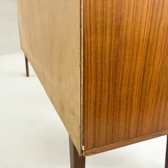 Image 1 of Mid - Century walnut sideboard - mid 60's Scandinavian design made in Germany.