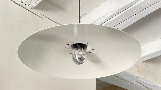 Image 1 of Aluminium hanglamp, Frankrijk, jaren 60/70