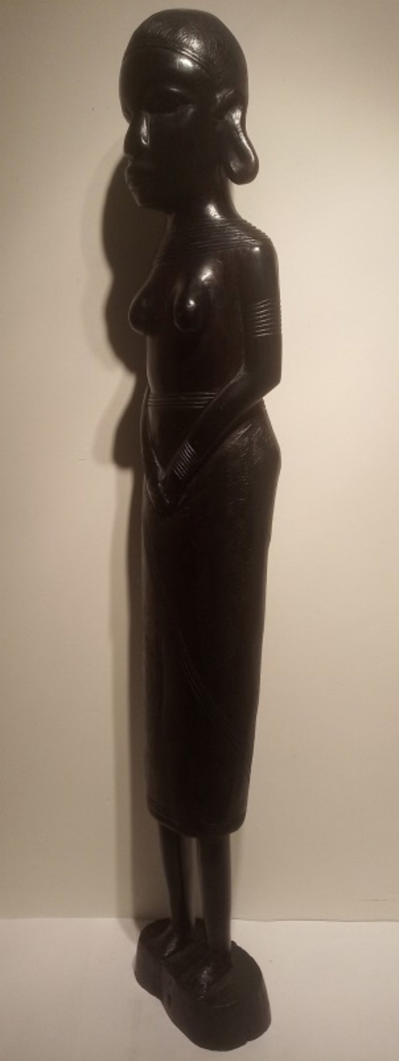 Image 1 of Très grande sculpture en ébène