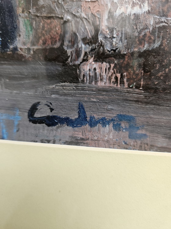 Image 1 of Oil painting by Marian Condruz (1952-2018)