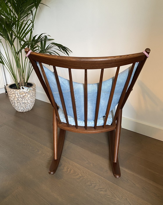 Image 1 of Sedia a dondolo danese Bramin (modello 182) – Frank Reenskaug