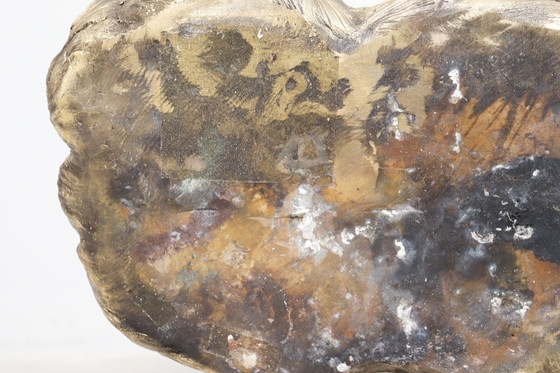 Image 1 of Tavolino scultoreo con figura di orso, Francia, anni '70