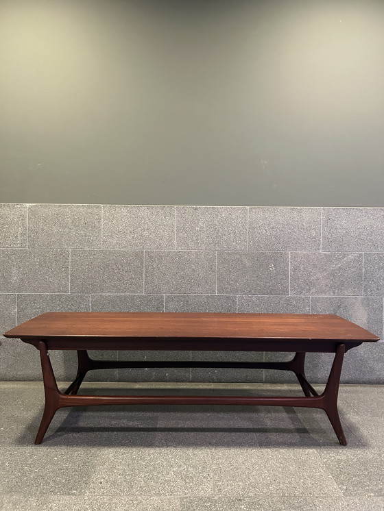 Image 1 of Vintage Salontafel Teak Louis van Teeffelen voor Wébé