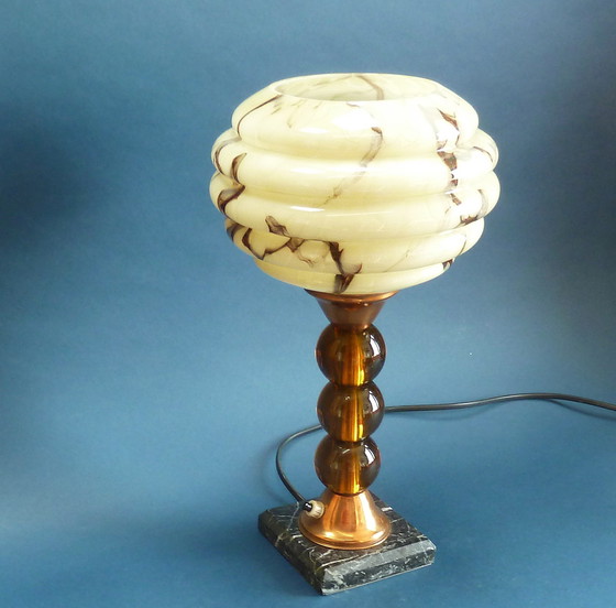 Image 1 of Art Deco Tafel- of Bureaulamp