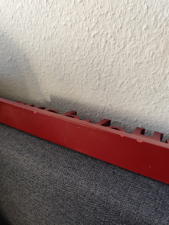 Image 1 of Großer Holzschriftzug rot 53 cm dekorativ USA Deko zum Aufstellen