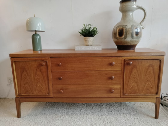 Image 1 of Vintage teakhouten dressoir, Stateroom voor Stonehill Furniture