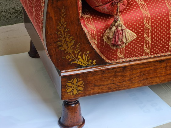 Divano a barca in stile XIX secolo – Divani 2 posti, Wood (photo 6 of 14)