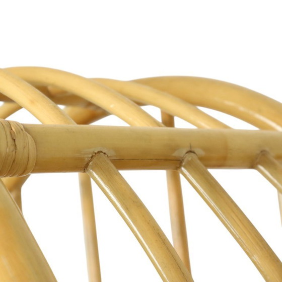 Image 1 of Rattan Rack Bookcase Boho Style