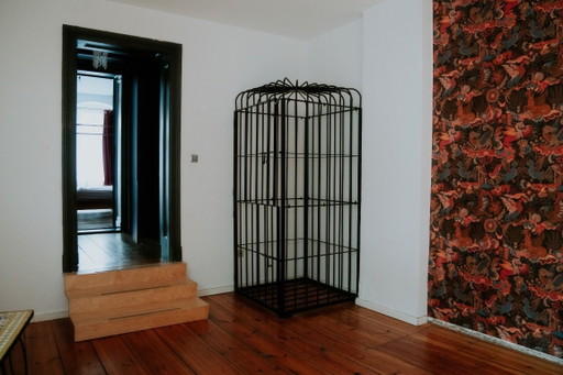 Gabbia massiccia KinkArchitecture – Gabbia in acciaio BDSM/Dungeon – 237 cm – decoratieve objecten, Metal