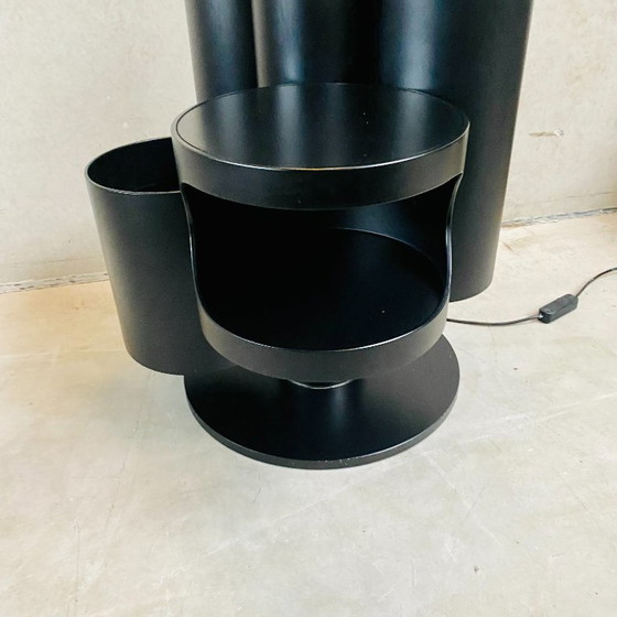 Image 1 of Gran lámpara de pie de la era espacial Mercader de Navidad 1980