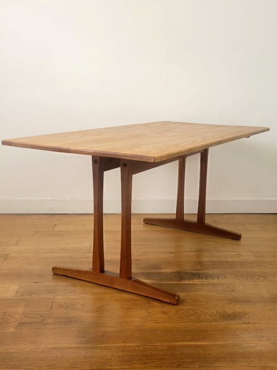Image 1 of Vintage Børge Mogensen C18 Shaker table for FDB Møbler, Denmark 1965