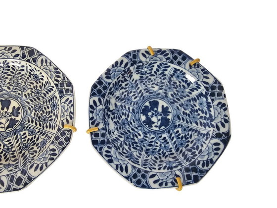 Image 1 of Mosa - Maastricht - Décor 206 - 3 soucoupes - 1925