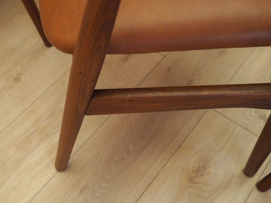 Image 1 of Set van zes teakhouten stoelen, Deens design, jaren 70, gemaakt in Denemarken.
