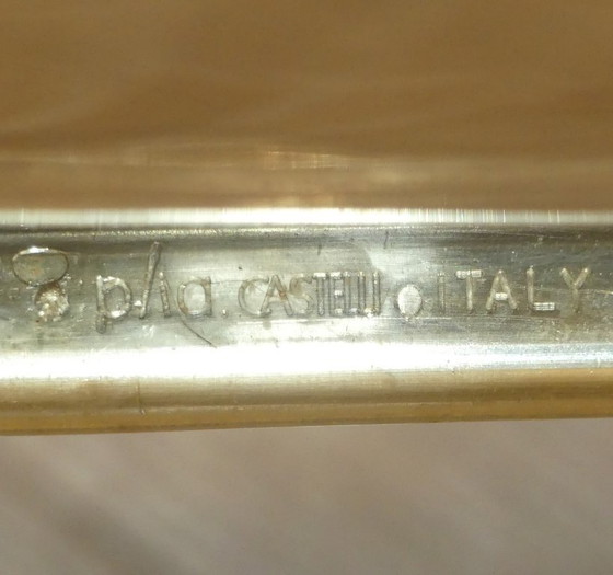 Image 1 of Castelli sedia pieghevole in plastica PLIA Sedia anni '70 design classico giallo trasparente