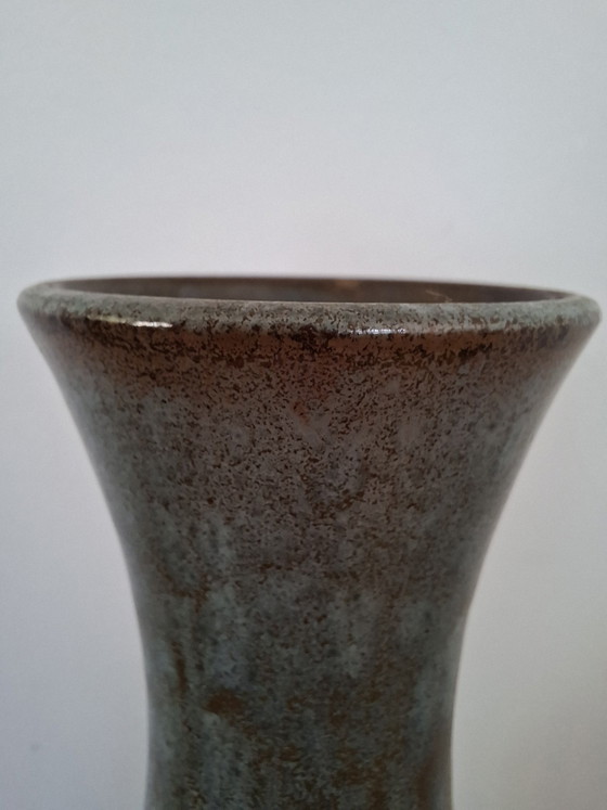 Image 1 of Vintage French Studio Ceramic Vase – Ernenwein Marmoutier (25 cm)