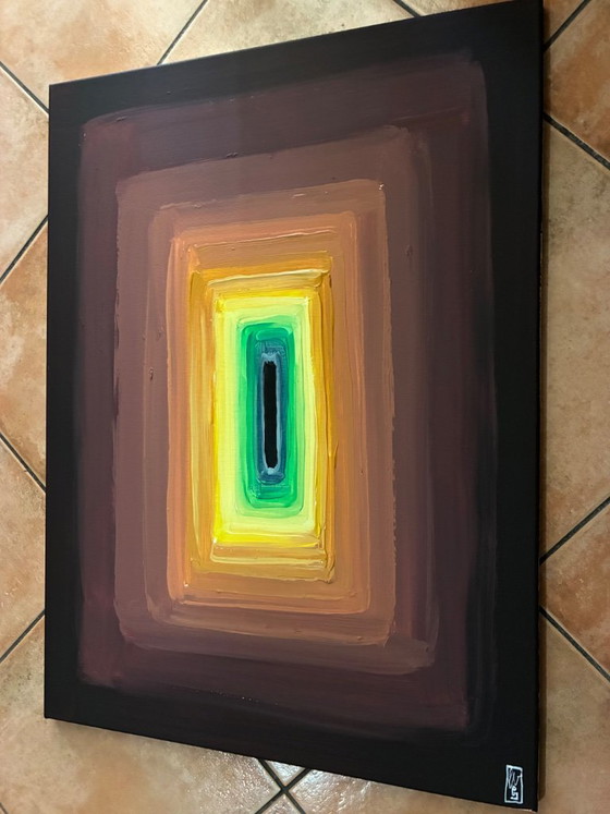 Pulsazione Cromatica II – Paintings & Drawings, Canvas (photo 2 of 10)