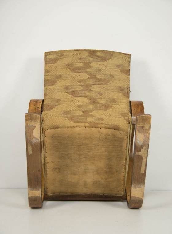 Image 1 of Poltrona Tank di Miroslav Navratil, in legno curvato laminato, anni '30.