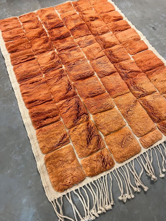 Image 1 of Tapis marocain artisanal décoré 250cmx150cm 