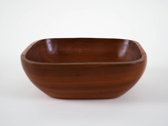Image 1 of Bol en teck, design danois, années 1960, fabriqué au Danemark
