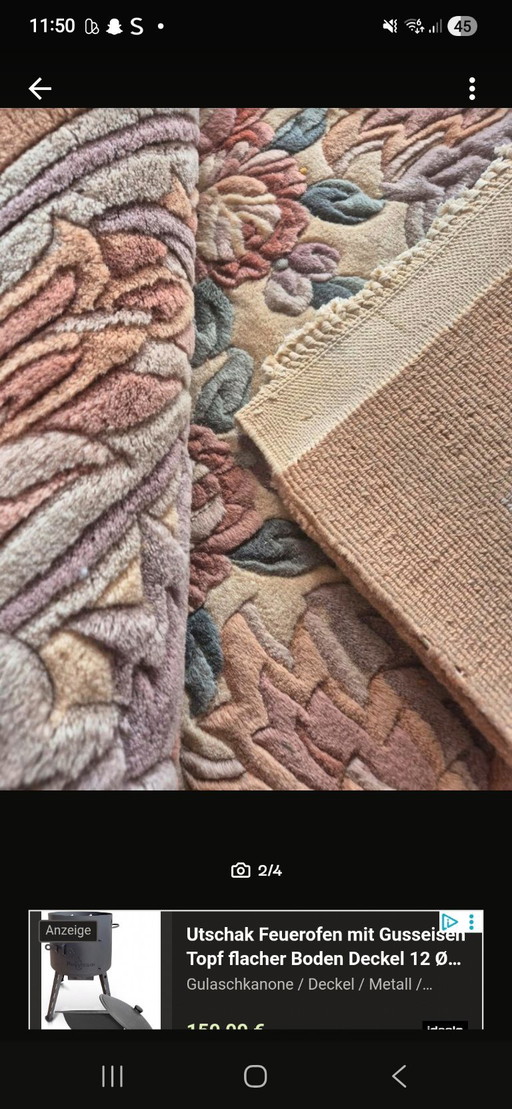 Tapis monumental de Chine-Pékin (4x6m) – Authentique noué à la main, en parfait état ! – vloerkleden en tapijten, Wool