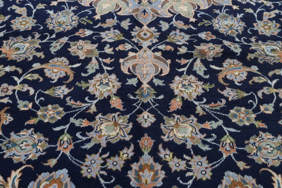 Image 1 of Alfombra persa Kashan 3,98 x 2,87 Alfombra oriental fina N.º 24635