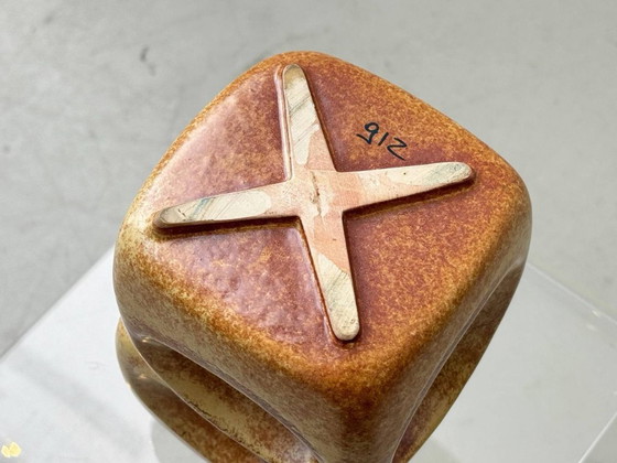 Image 1 of Set di 4 vasi/sculture in ceramica, dalla forma organica, di Bertoncello, Italia, anni '70.