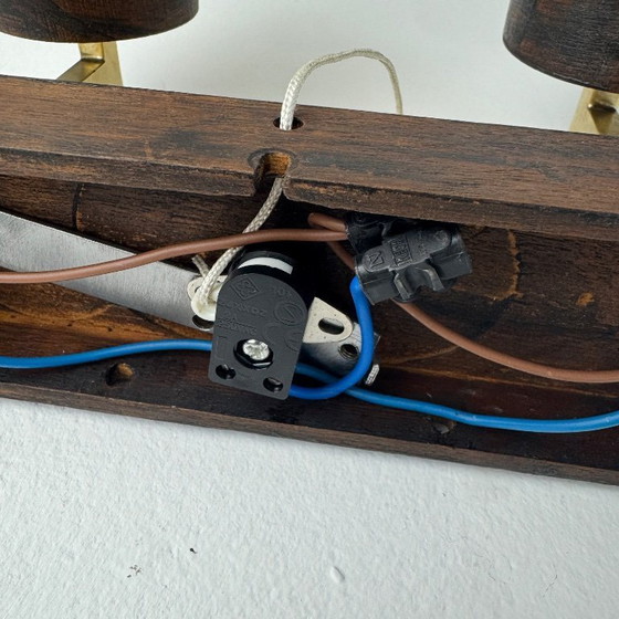 Image 1 of ANCIENNE APPLIQUE DOUBLE SCANDINAVE VINTAGE