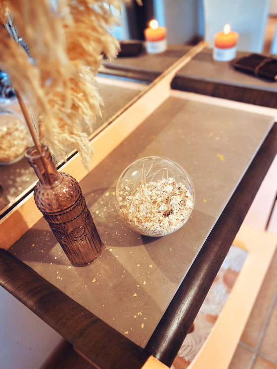 Image 1 of Coiffeuse / consola Art Déco entièrement rénovée — pieza única