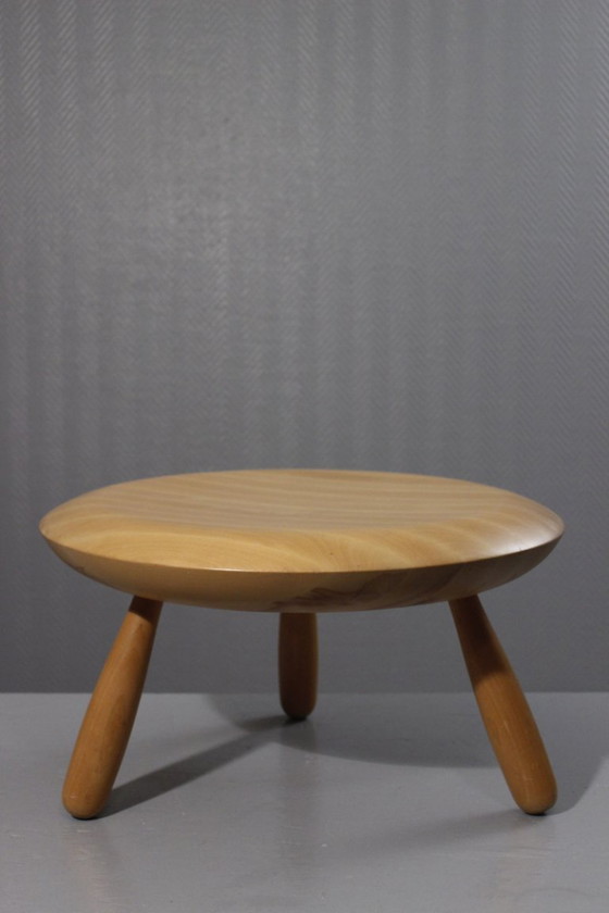 Image 1 of Table d'appoint trépied vintage Christian Halleröd & Ikea PS "Karljohan" 2009