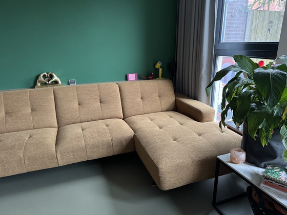 Image 1 of Montel Traffic hoekbank en mosterdgeel goud 