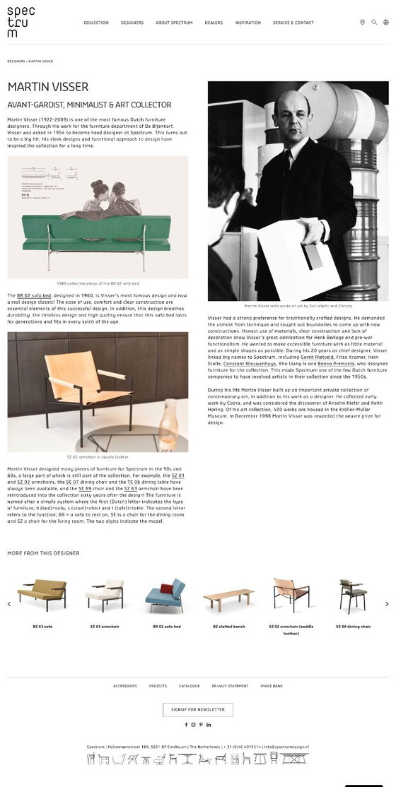 Image 1 of Divano Spectrum BZ37 disegnato da Martin Visser