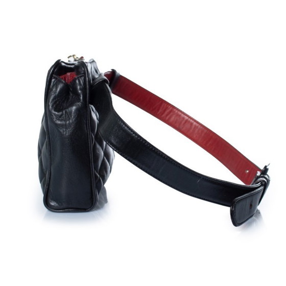 Chanel, vintage heuptasje van gewatteerd leer uit de jaren 90 – Riemtassen, Lambskin (photo 3 of 10)