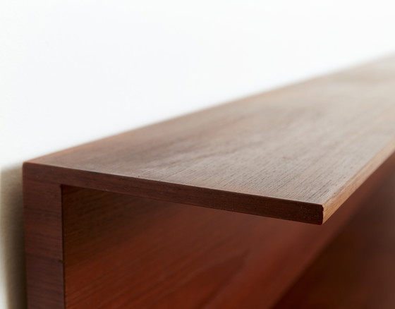 Image 1 of Vintage Wooden Shelf by Walter Wirz for Wilhelm Renz, 1960s