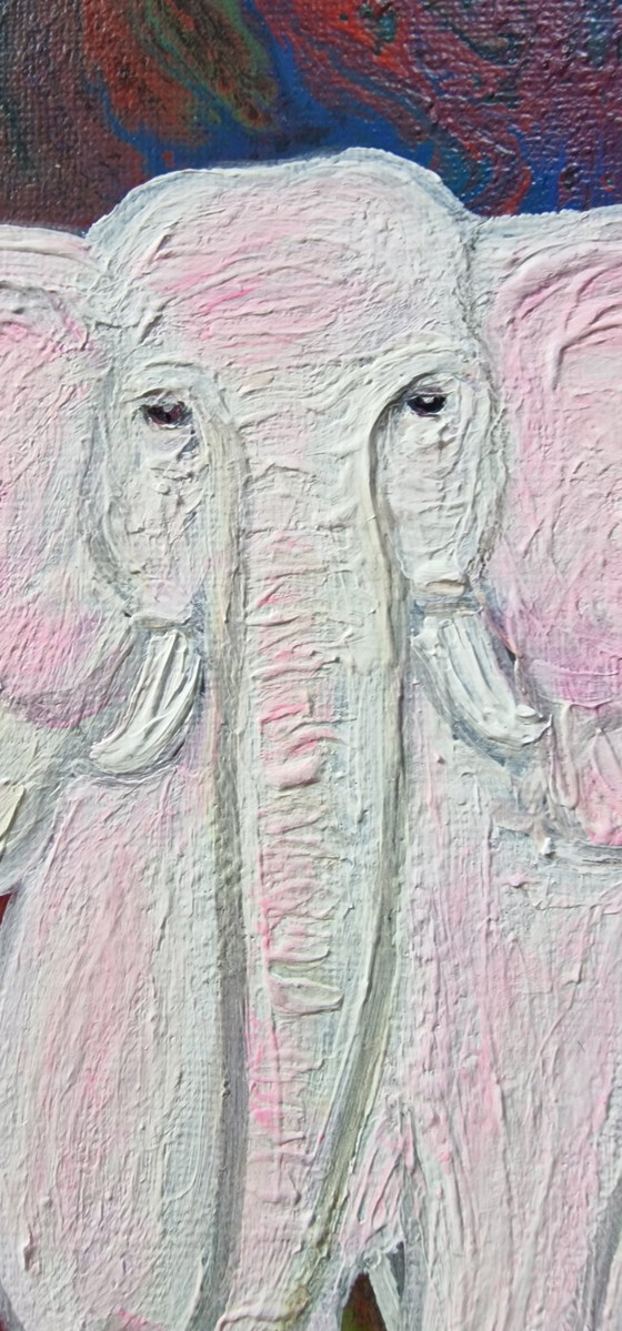 Baby Pink Elephant – CB, Paintings & Drawings, Paper (photo 6 of 6)