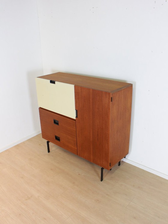 Armoire vintage modèle CU01 – Cees Braakman, Pastoe – Meuble bar, Wood (photo 10 of 19)
