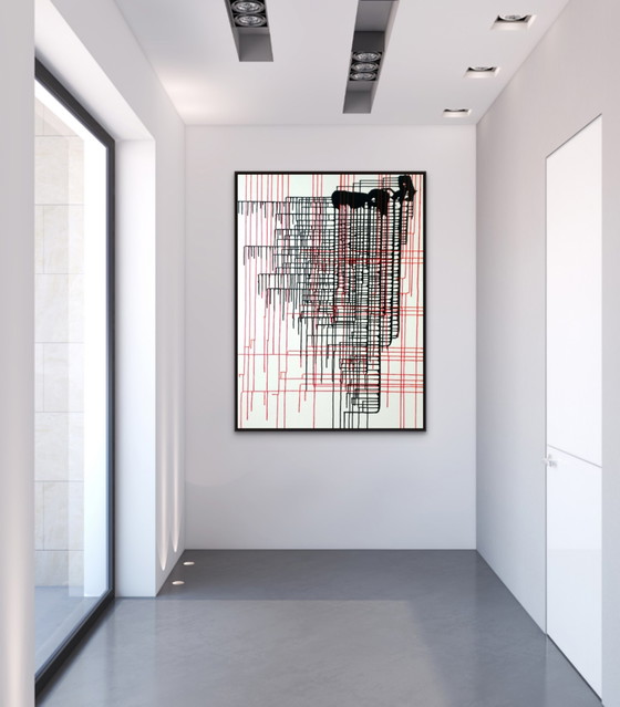 Antadze Abstract Composition XXL – Paintings & Drawings, Canvas (photo 6 of 15)